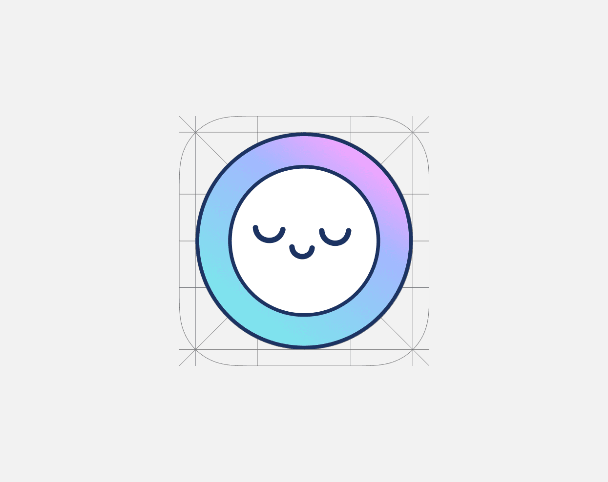 PreeMe face symbol construction grid