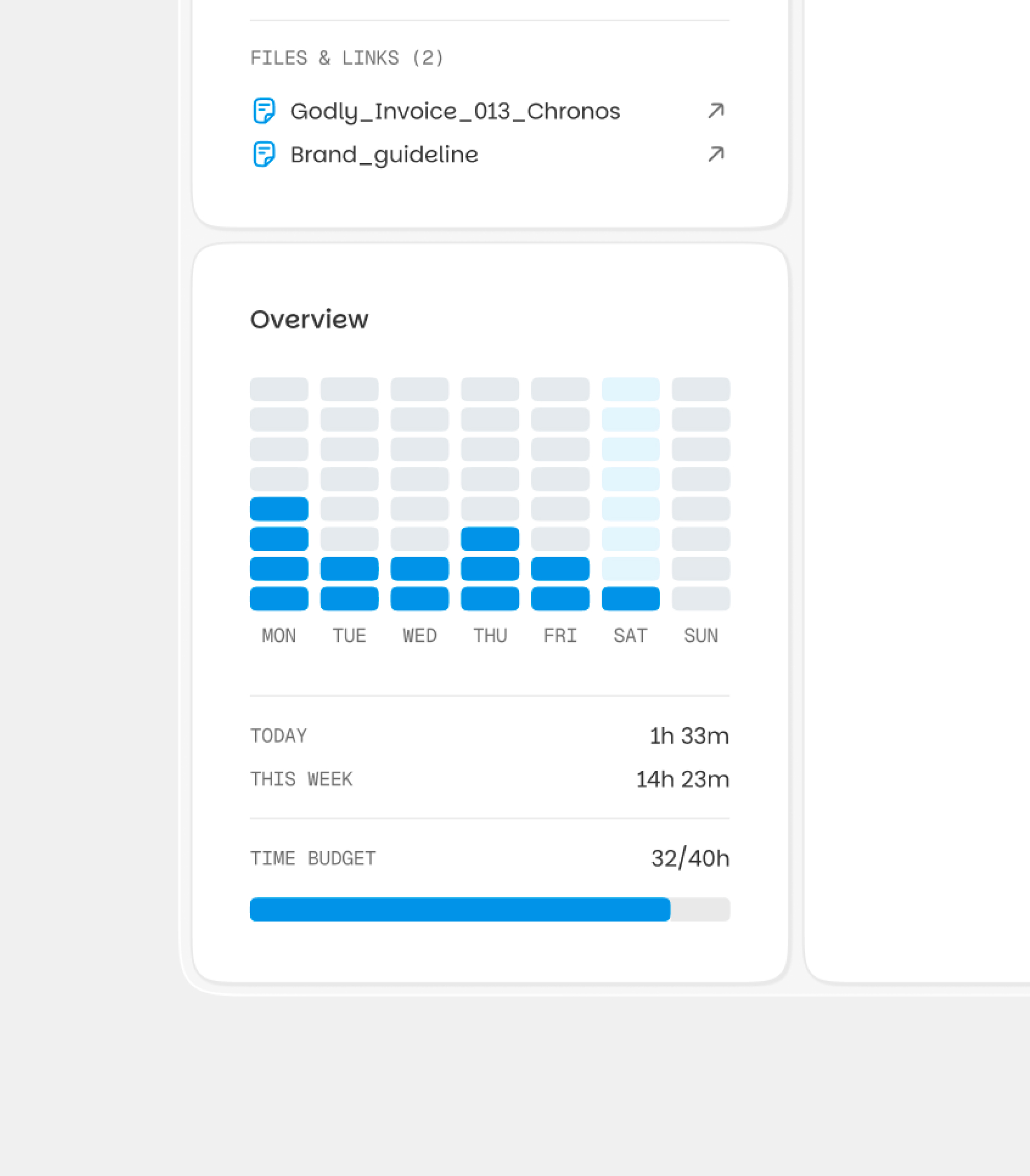 Chronos: Time Tracking Component