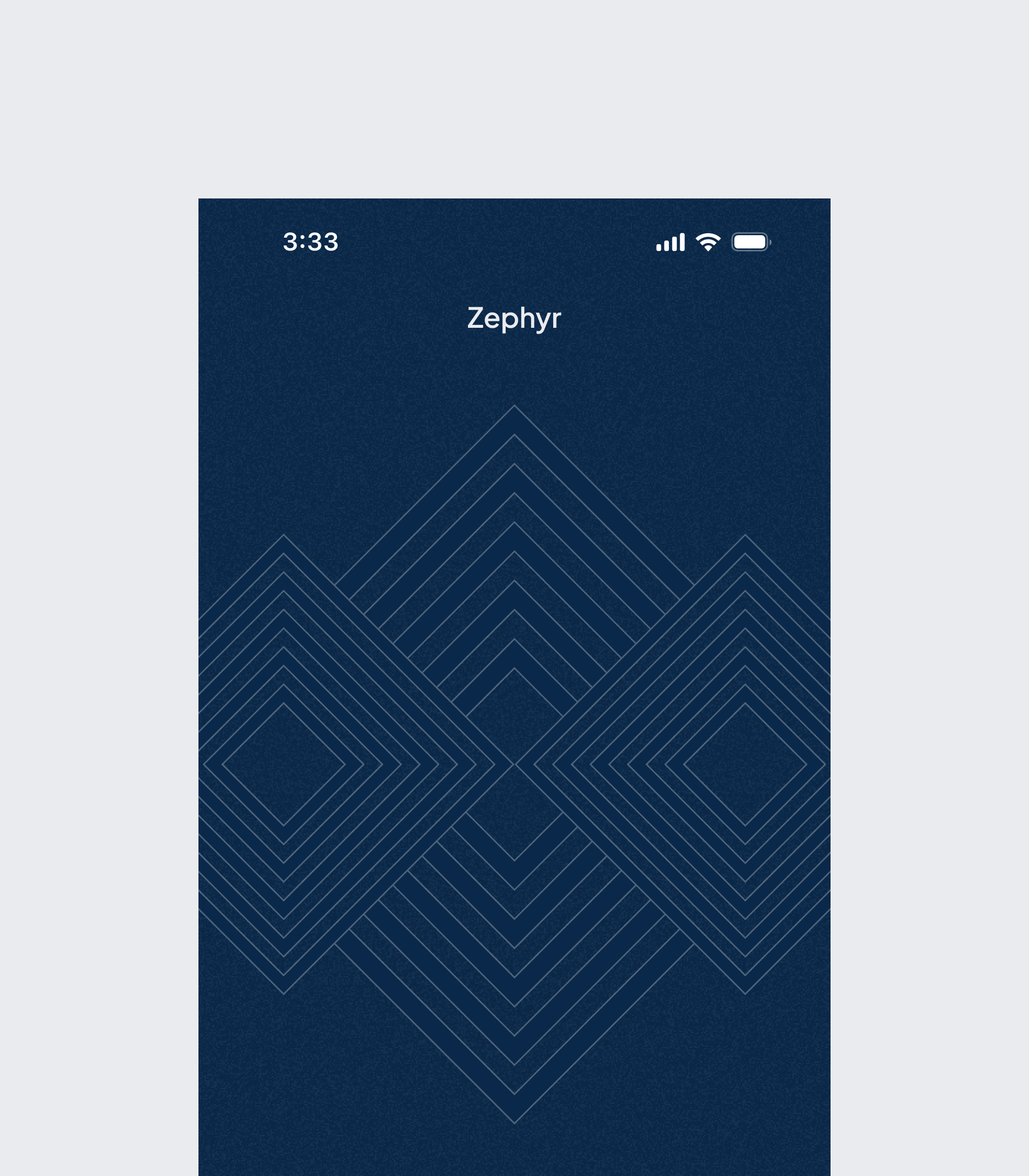 Zephyr mobile experience